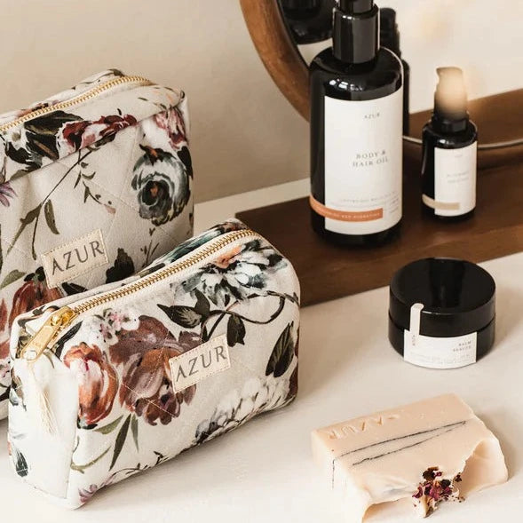 Beauty bag Snow White klein| Duurzaam fluweel | Plastic vrij