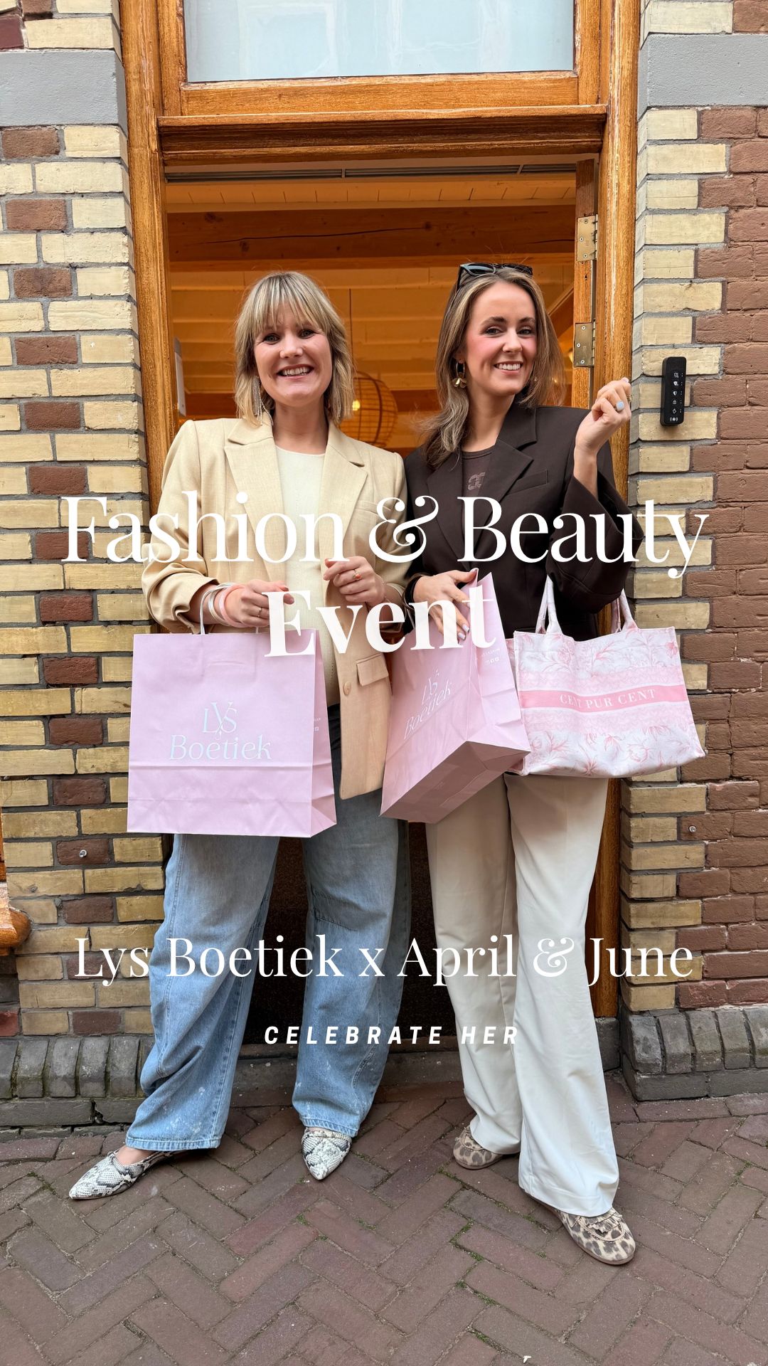 Ticket – Fashion & Beauty Event | Lys Boetiek x April and June | Vrijdag 8 mei