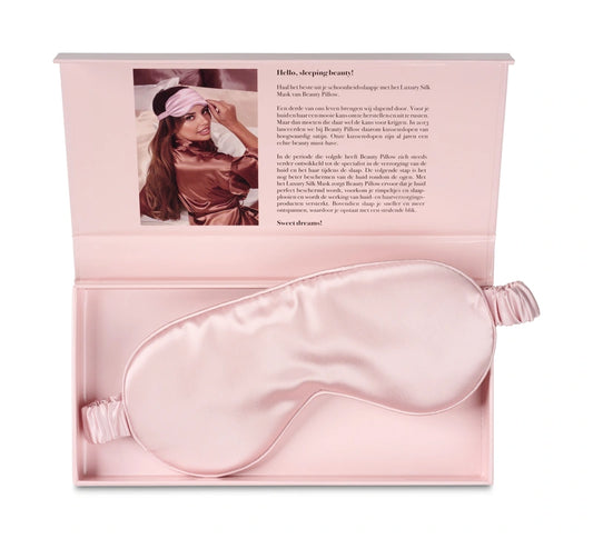 Luxury Silk Mask | Slaapmasker | 100% pure zijde | Pink