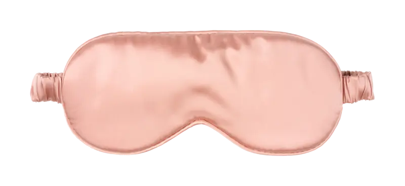 Luxury Silk Mask | Slaapmasker | 100% pure zijde | Rose gold