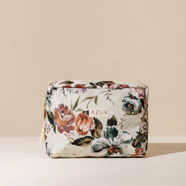 Beauty bag Snow White groot | Duurzaam fluweel | Plastic vrij